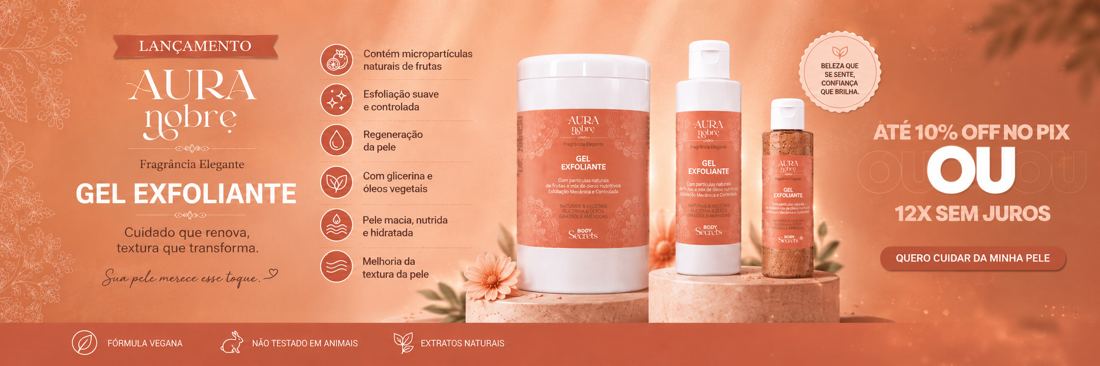 Gel Exfoliante Aura Nobre