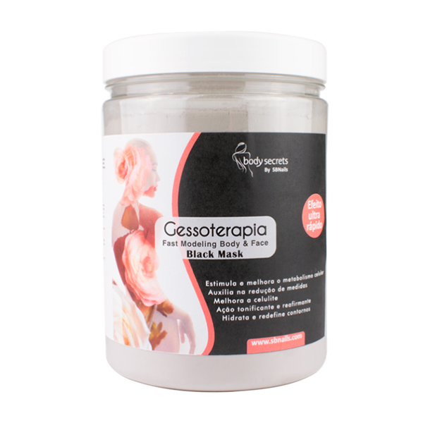 Gesso Black Mask Corporal e Facial 500g