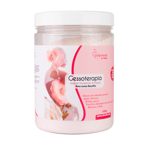 Gesso Baunilha Corporal e Facial 1000g
