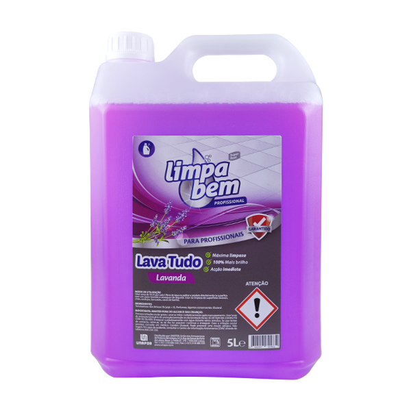 Lava Tudo Lavanda 5L