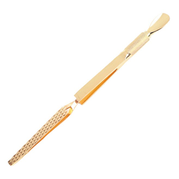 Pinça Curvatura C com Espátula Gold