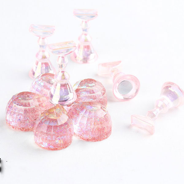 Base Flor Rosa Art Nails