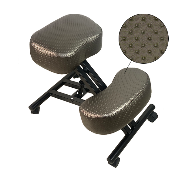 Banco Ergonómico Micro Capitone Bronze