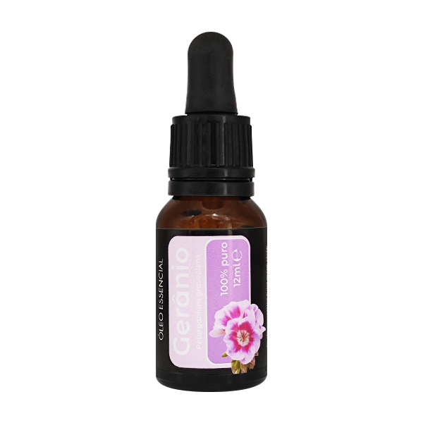 Óleo Essencial 100% Puro Gerânio 12ml