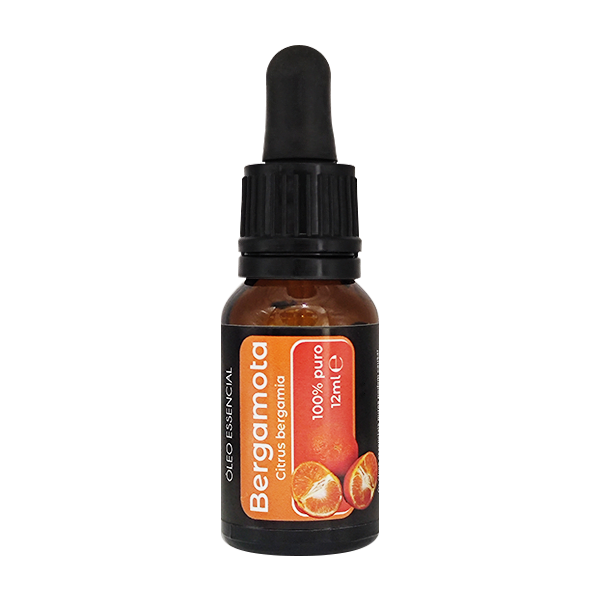 Óleo Essencial 100% Puro Bergamota 12ml