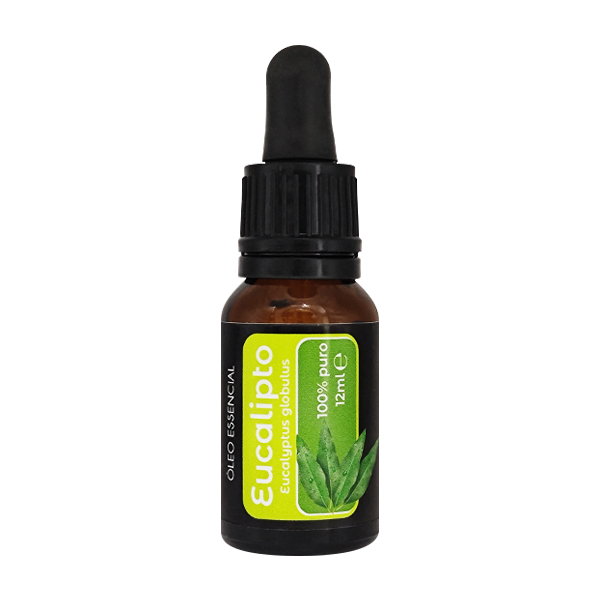 Óleo Essencial 100% Puro Eucalipto 12ml
