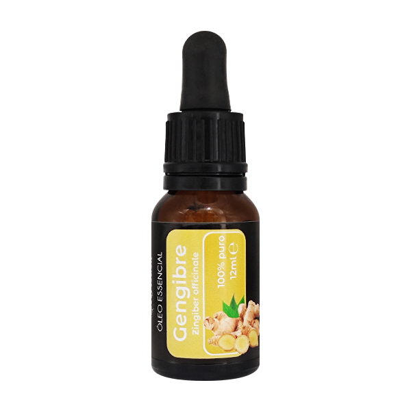 Óleo Essencial 100% Puro Gengibre 12ml