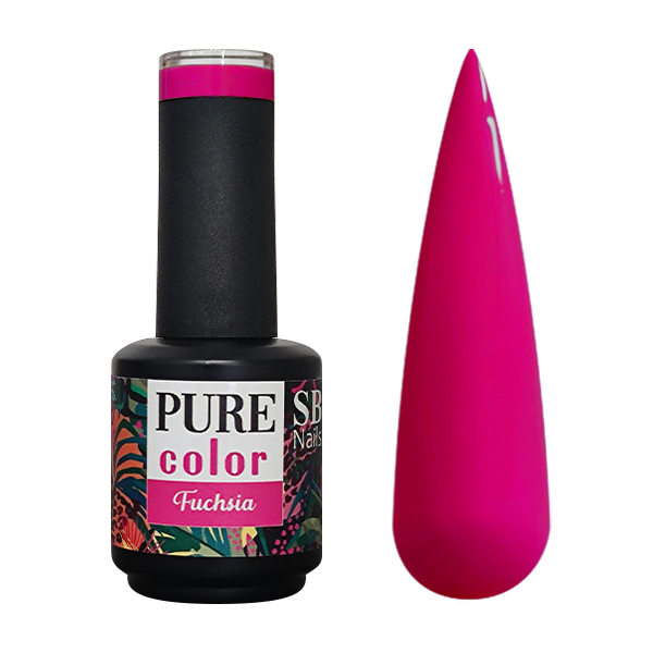 Verniz Gel Pure Color Fuchsia 10ml
