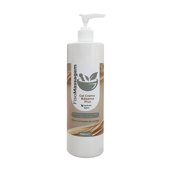 Gel Creme Bálsamo Plus Fiso Massagem 500ml