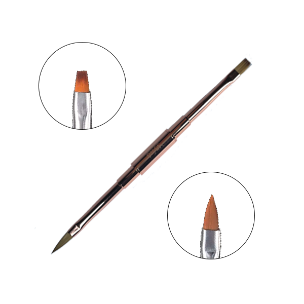 Pincel Master Rose Gold Multifunções Nº6