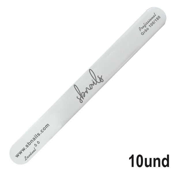 Lima Reta Branca 100/180 10und