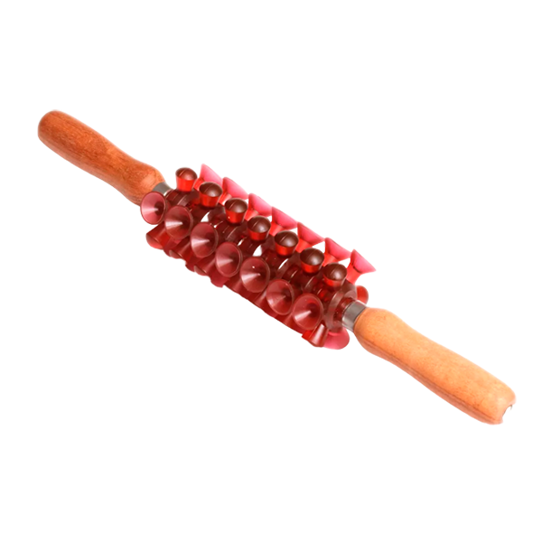 Rolo de Massagem Turbinada Vermelho