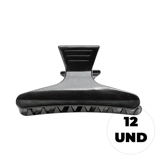 Molas Plástico Preto 12und