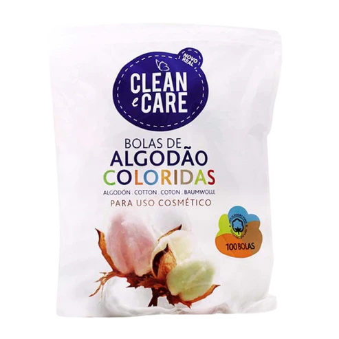 Algodão em Bola Coloridas 100 Bolas