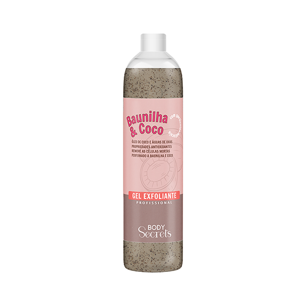 Gel Exfoliante Baunilha e Coco 200ml