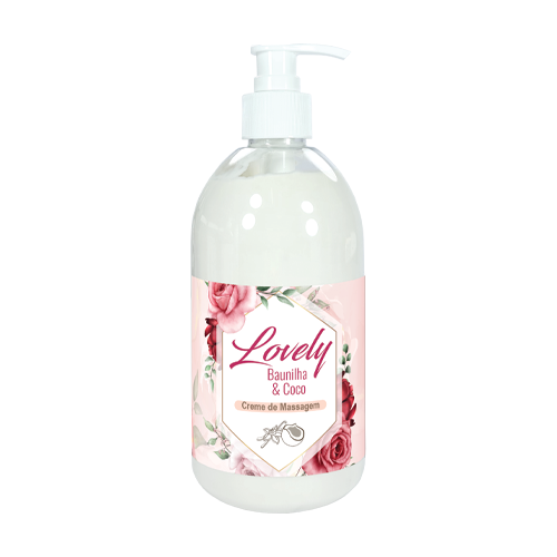 Creme Massagem Baunilha e Coco 500ml