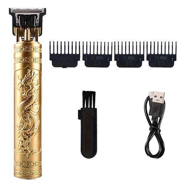 Máquina Corte Pro Barber Gold