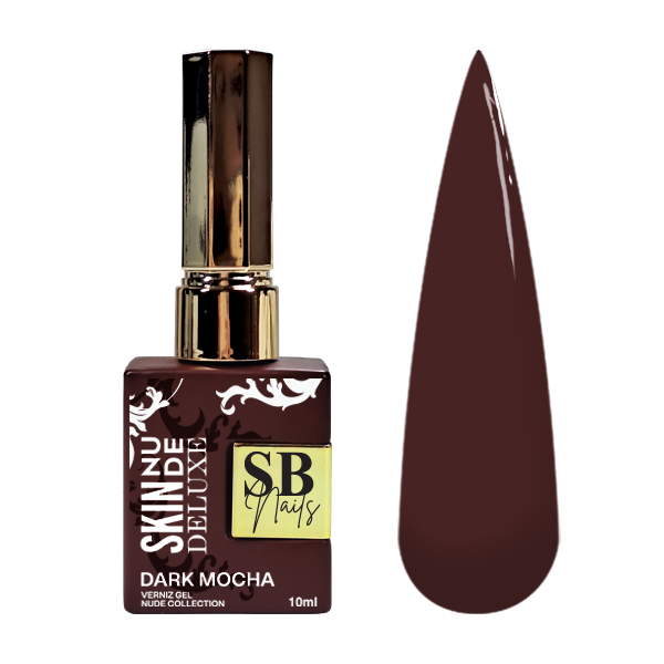 Verniz Gel Skin Nude Deluxe Dark Mocha 10ml
