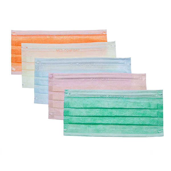 Máscara Descartavel Multicolor 50UN