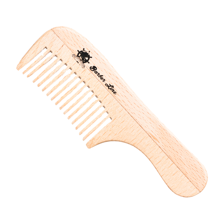Pente Madeira 10cm para Barba