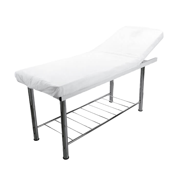 Lençol Descartável c/ Elástico Branco Pollié 10und