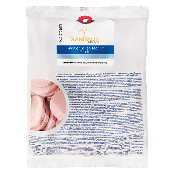 Cera Disco Rosa 1000g
