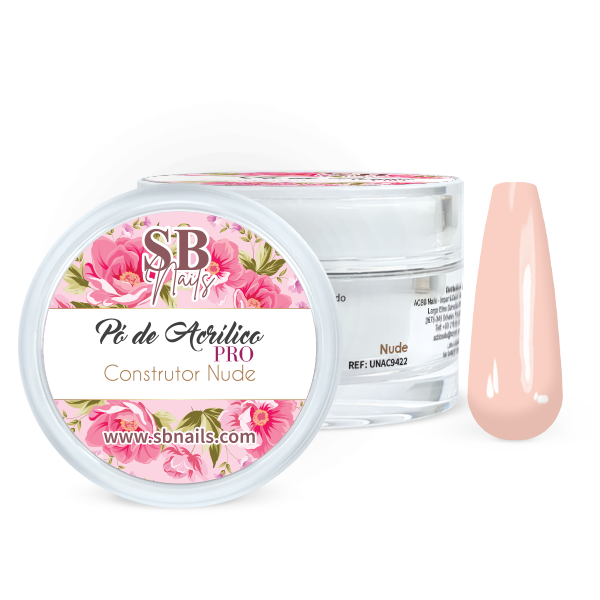 Pó Acrílico Construtor Nude 30gr