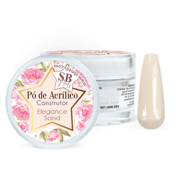 Pó de Acrílico Elegance Sand 30g