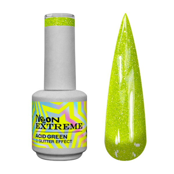 Verniz Gel Neon Extreme Acid Green 10ml