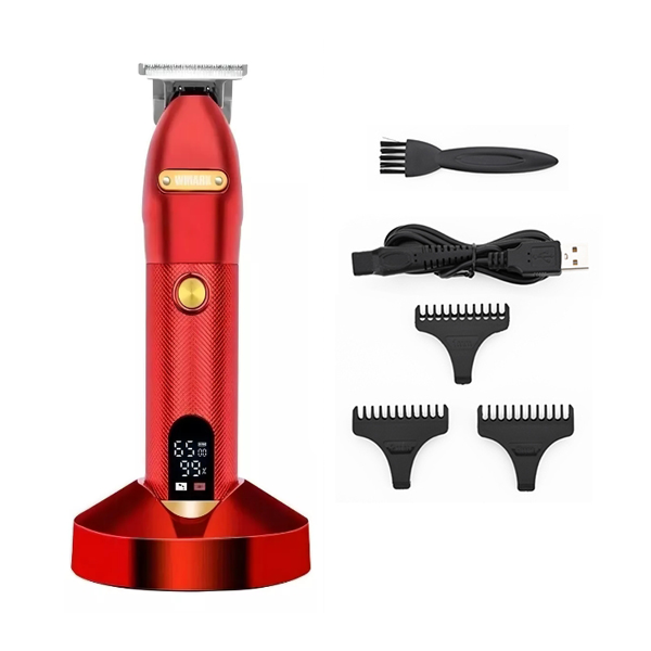 WMARK NG-203 Rechargeable Hair Trimmer Red