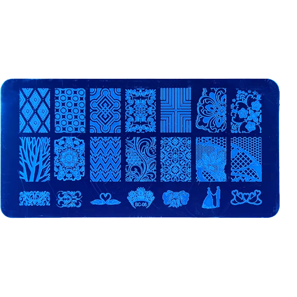 Placa Carimbo Lace Romantic