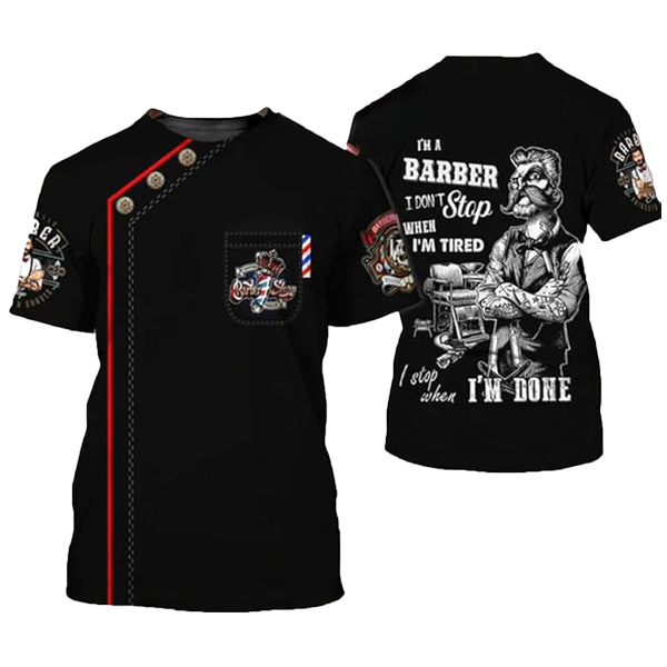 Uniforme Barber Shop SB Barber Tam L