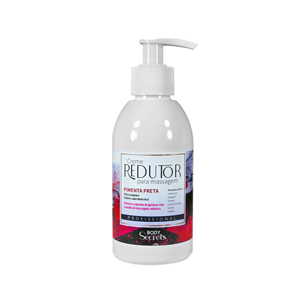 Creme Redutor de Pimenta Termogénico 250ml