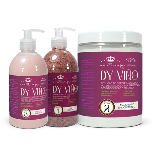 Kit Envolvimento Corporal Dy Vino Body Secrets