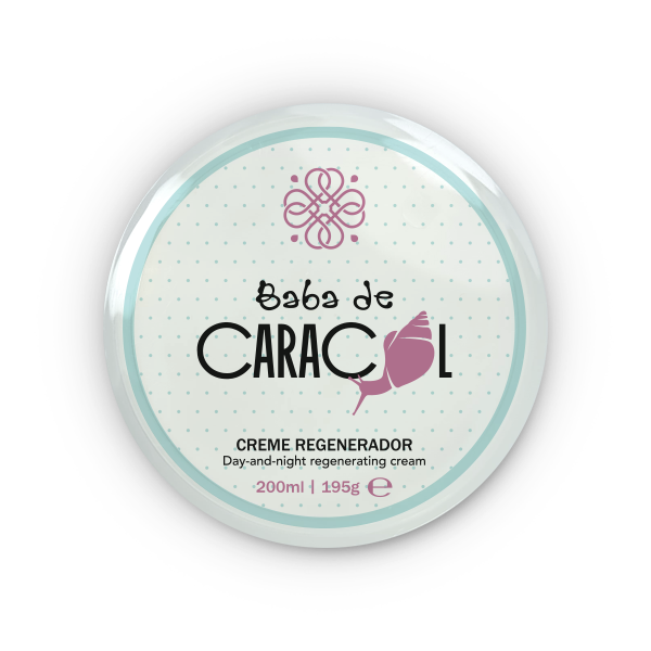 Baba de Caracol Creme Hidratante para Corpo e Rosto 200ml