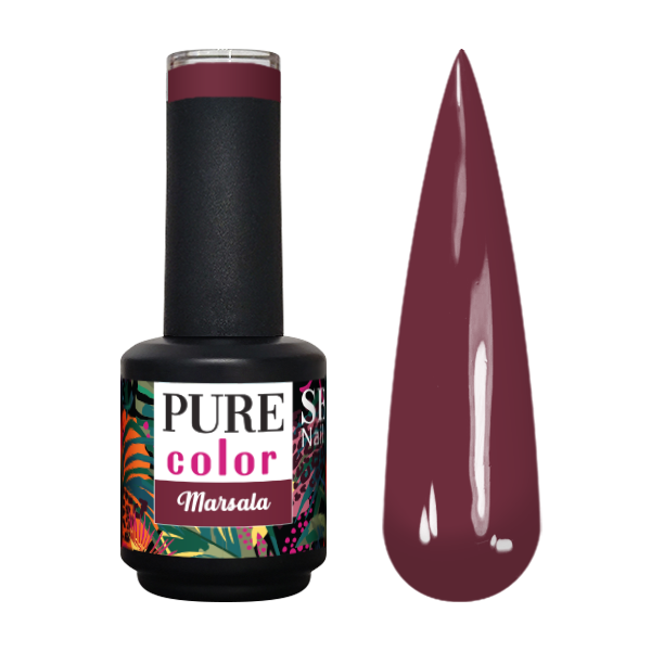 Verniz de Gel Pure Marsala 10ml
