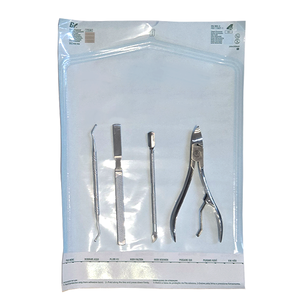 Sacos p/ Material Esterilizado 20 x 25cm 25und