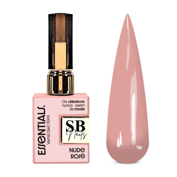 Verniz Gel Essentials Nude Rosé 10ml