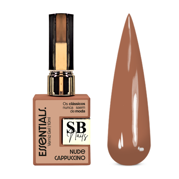 Verniz Gel Essentials Nude Cappuccino 10ml
