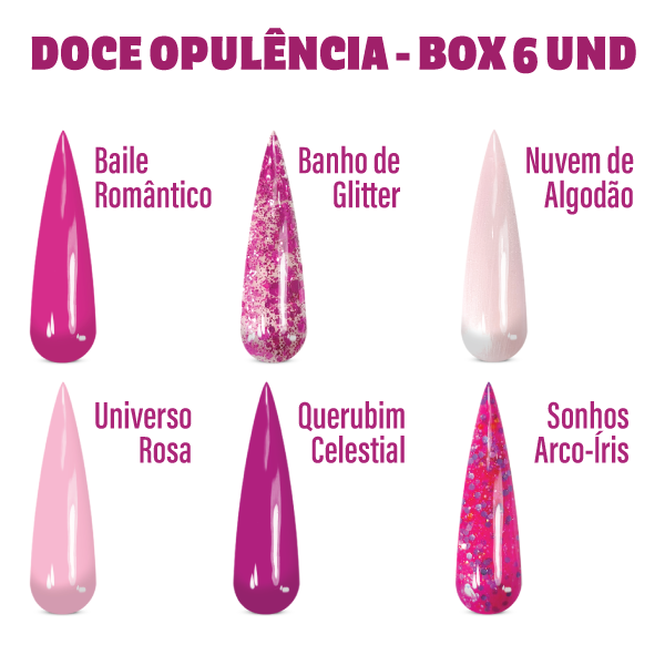 Coleção Doce Opulência Box 6 und SB Nails