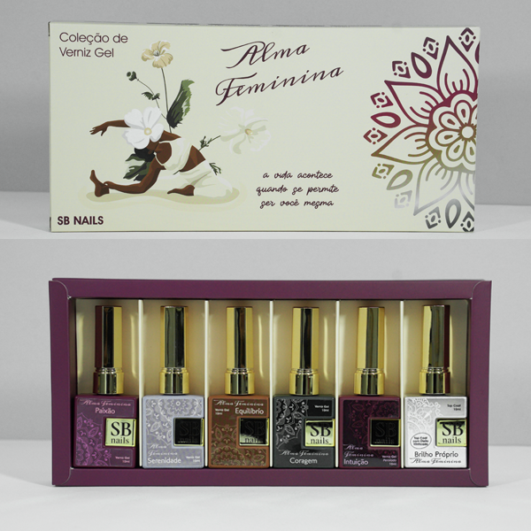 Coleção Alma Feminina - Verniz Box 6 und