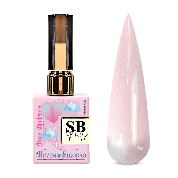 Verniz Gel Doce Opulência Nuvem de Algodão 10ml