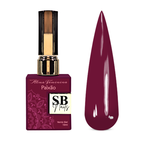 Verniz Gel Alma Feminina Paixão 10ml