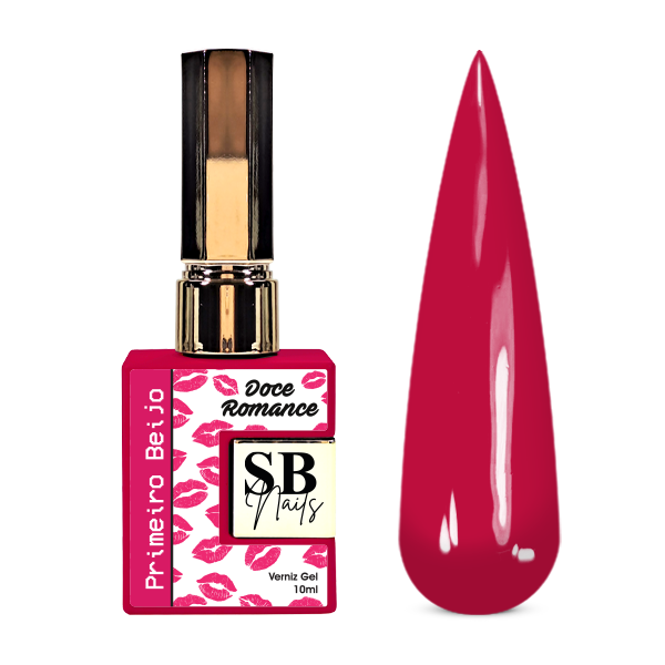 Verniz de Gel Doce Romance Primeiro Beijo 10ml