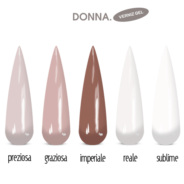 Pack Verniz Gel Donna 10ml