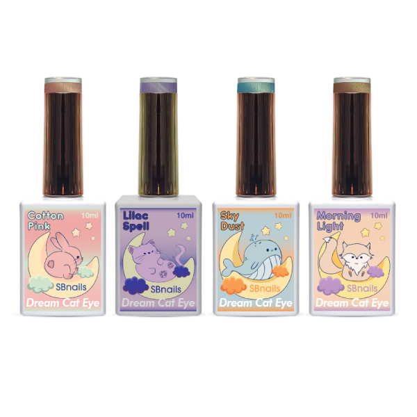 Pack Verniz Gel Dream Cat Eye 10ml