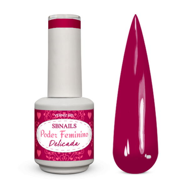 Verniz de Gel Poder Feminino Delicada 10ml