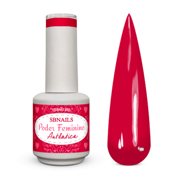 Verniz de Gel Poder Feminino Autêntica 10ml