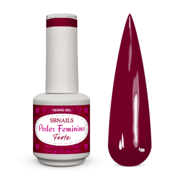 Verniz de Gel Poder Feminino Forte 10ml