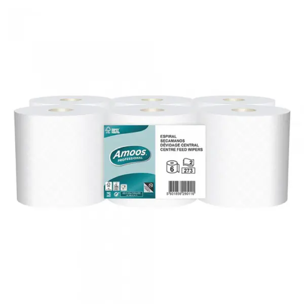Papel Rolo Folha Dupla 6und